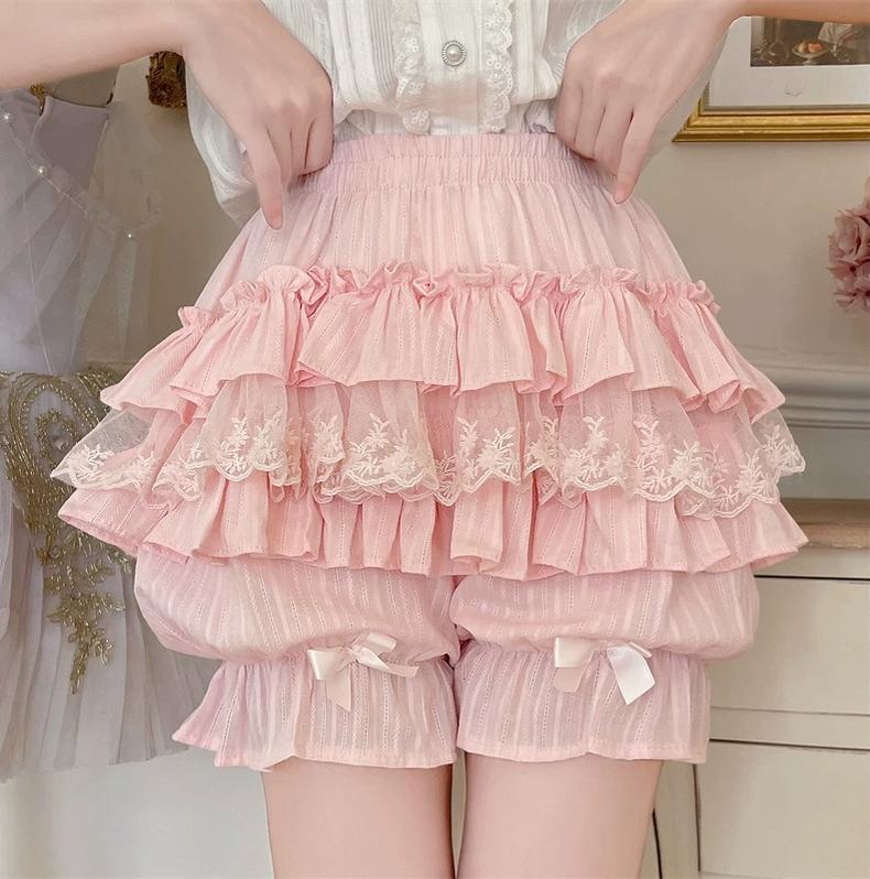 Sweet Lolita Cotton Bloomers, Ruffles and Bows