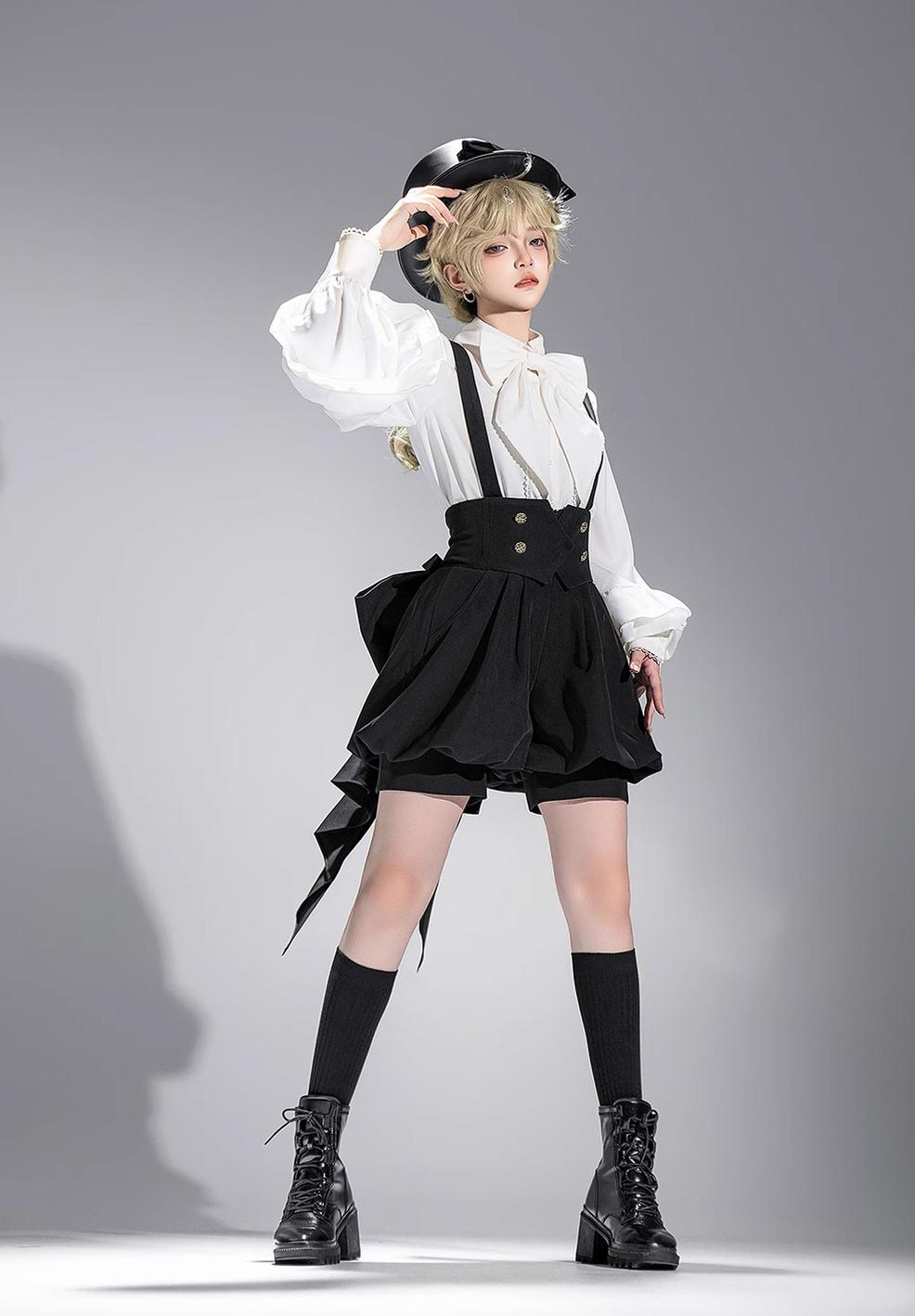 Doll - Retro Ouji Lolita Shirt Outfit