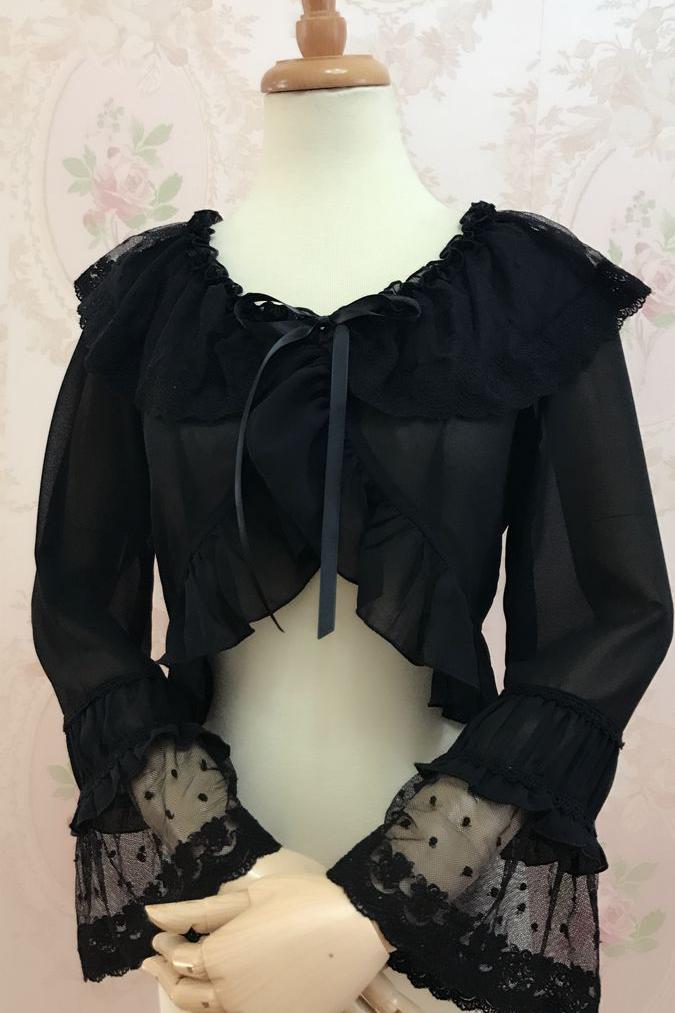 Sweet Shell Lolita Chiffon Blouse