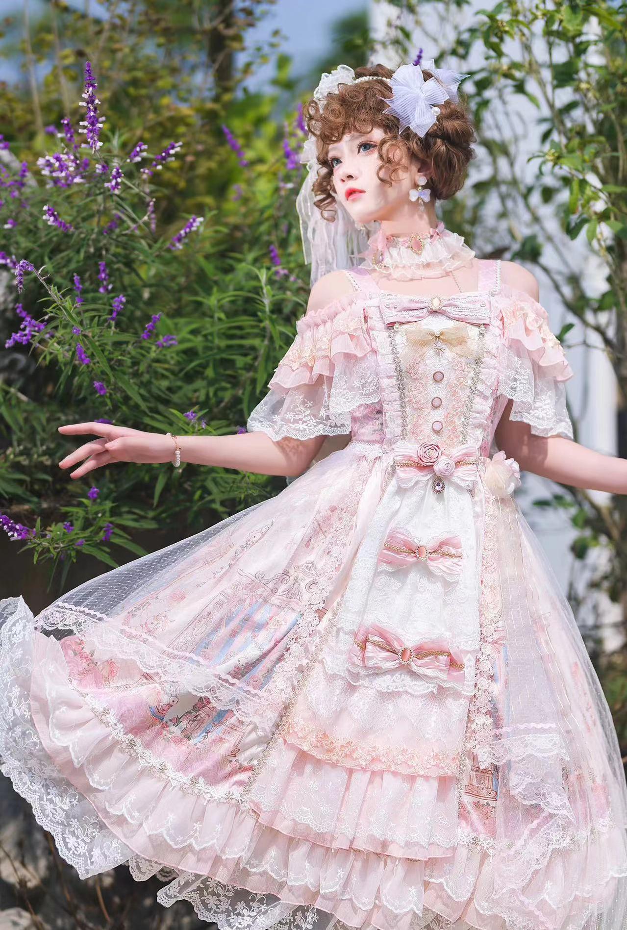 Gorgeous Lolita JSK Dress Wedding Lolita Dress