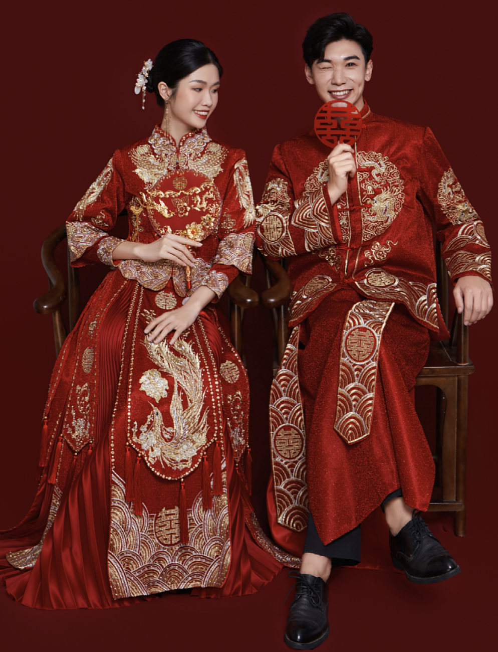Phoenix, Matching Groom Set