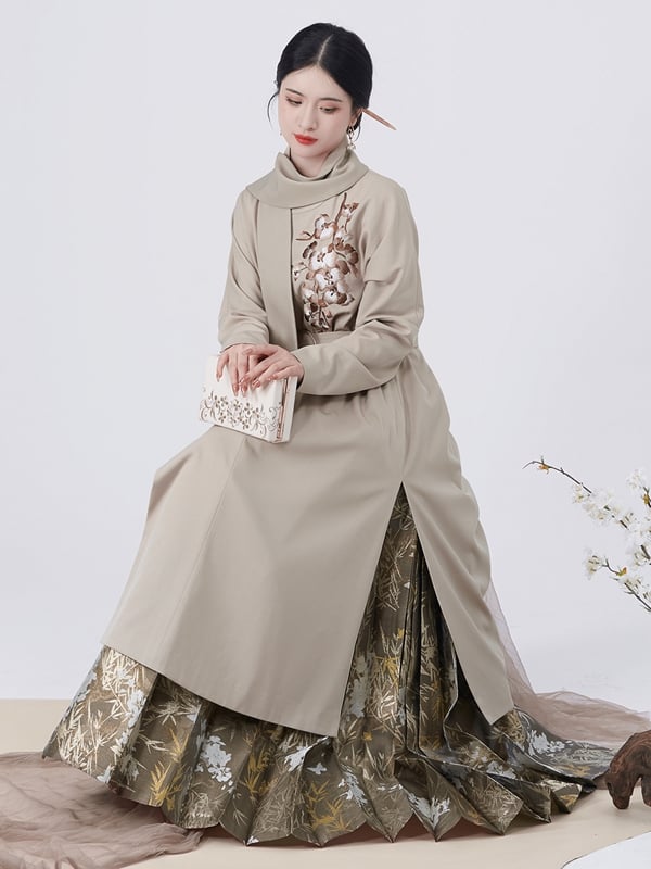 Chinese Style Clothing Embroidered Ming Dynasty Hanfu