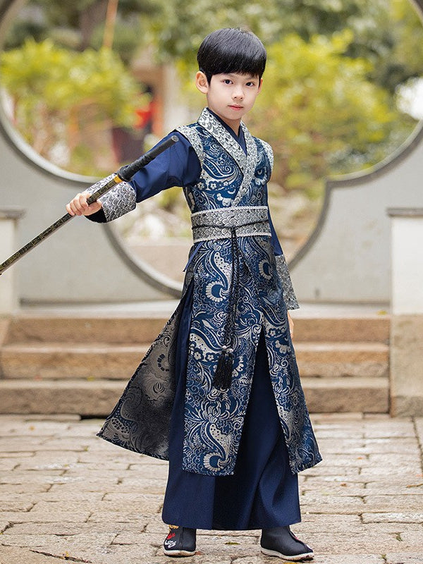 Traditional Chinese Costume for Boys | Hanfu Style Outfit