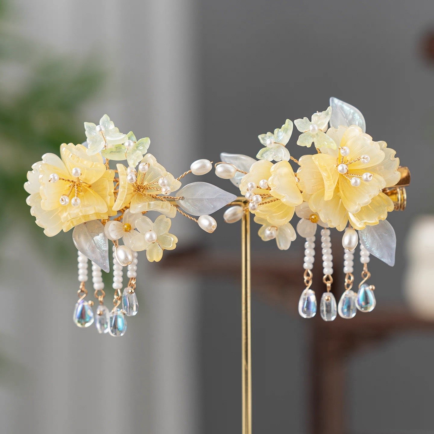 Hair Clips: Osmanthus Bloom
