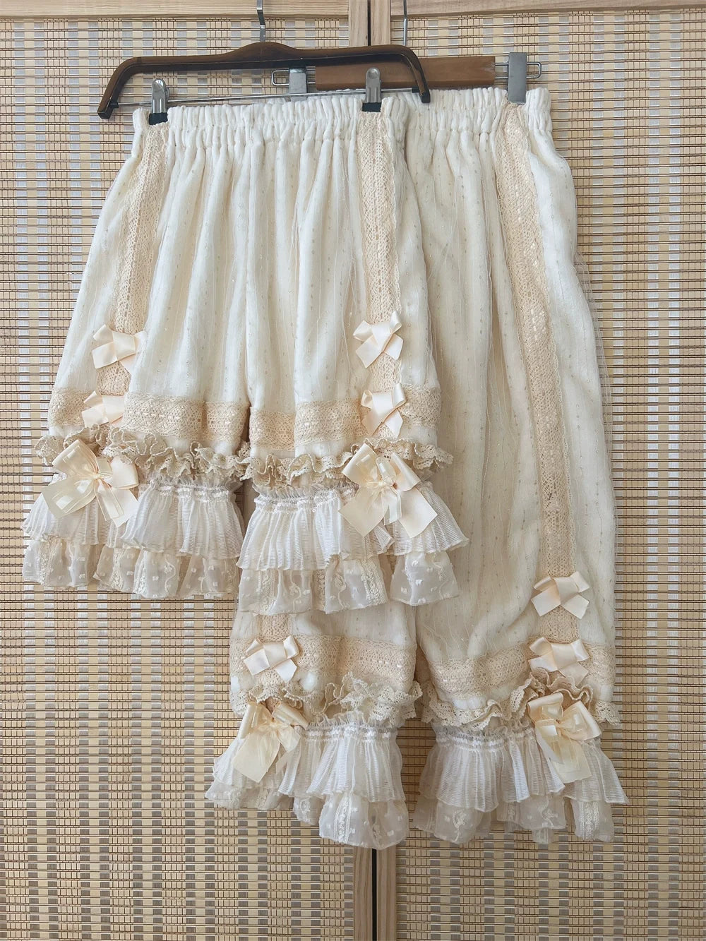 Gorgeous Lolita Bloomers in Coral Fleece & Cotton Styles