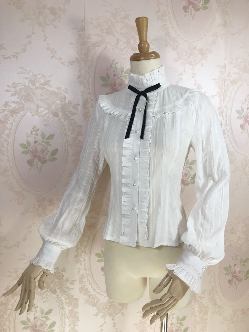Korean Fashion Cotton Lolita Blouse
