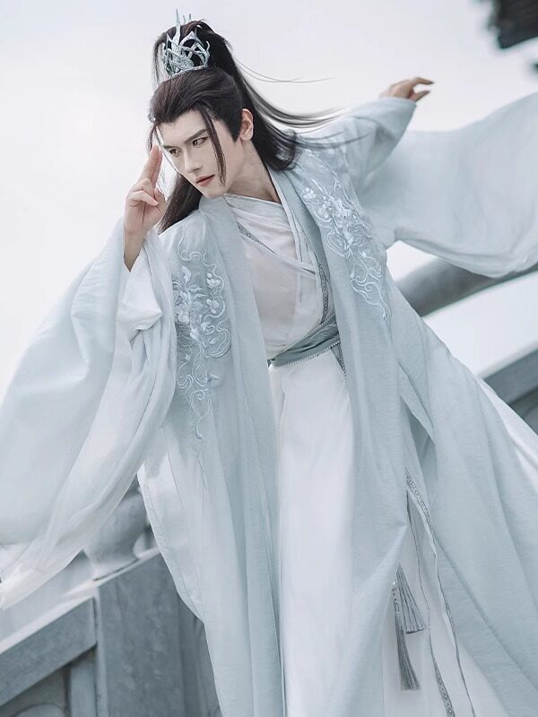 Silver Scale | Wei Jin Dynasty Hanfu Set