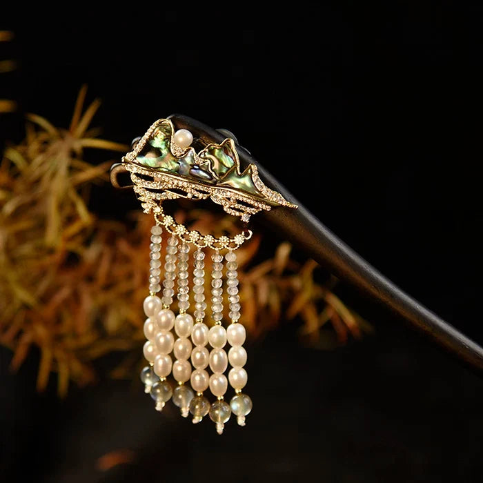 Beautiful Mountains Hair Stick | Ancient Chinese Hair Accessory