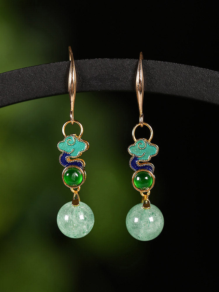 Rising Clouds Earrings | Cheongsam Jewelry