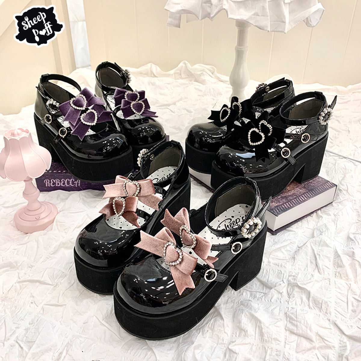 Sweet Lolita Heel Punk Platform Shoes