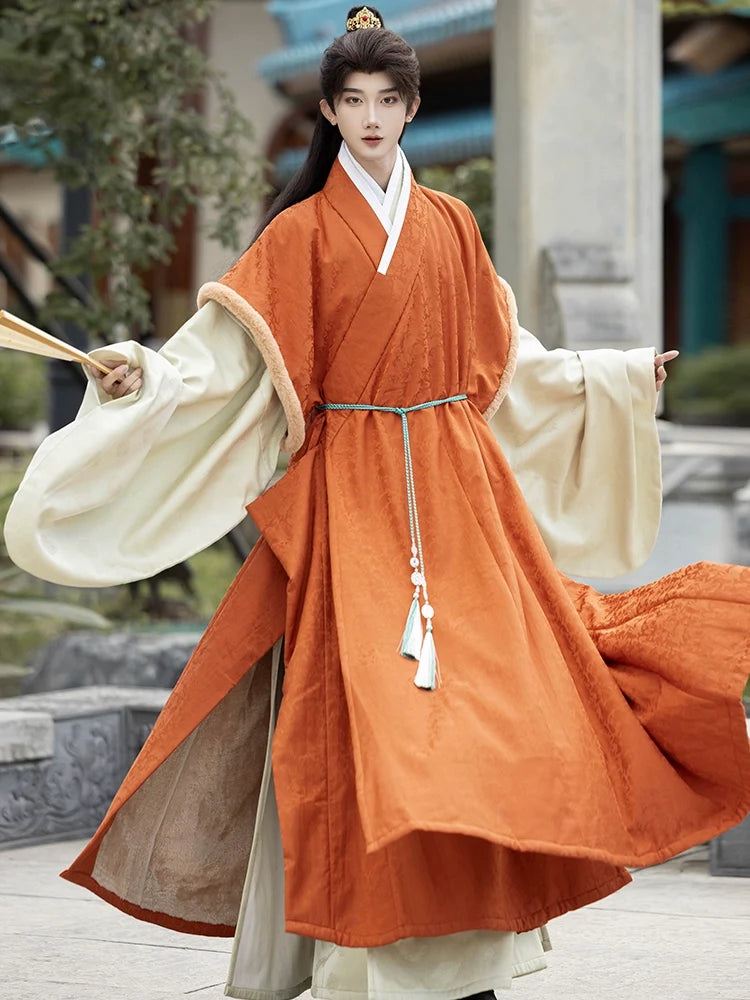 Ming Dynasty Winter Fleece Robe - Yiyu 奕屿