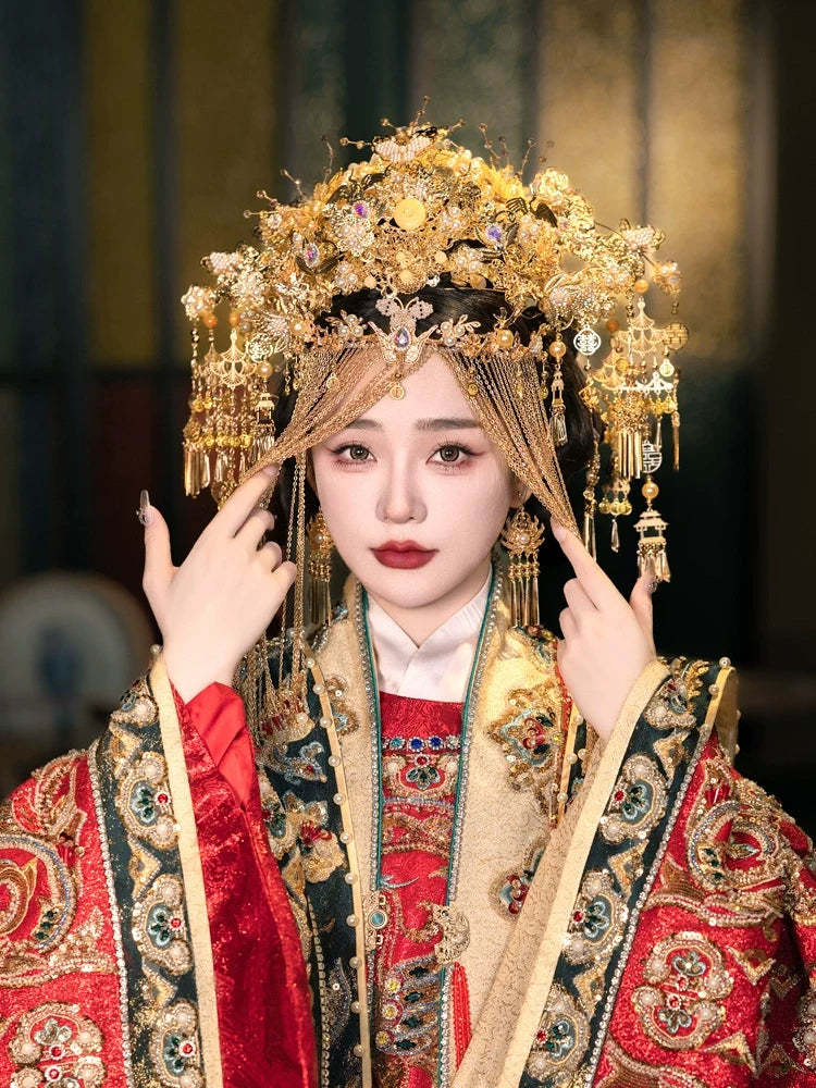 Chinese Wedding Hair Accessories: Timeless
