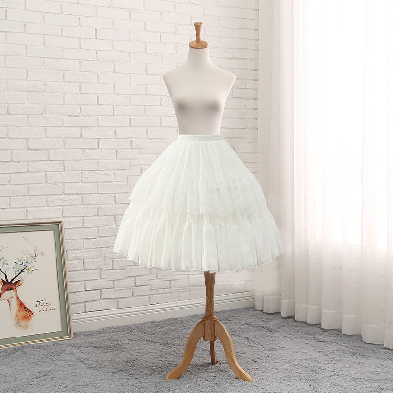 Lolita Adjustable Hoop Puffy Petticoat