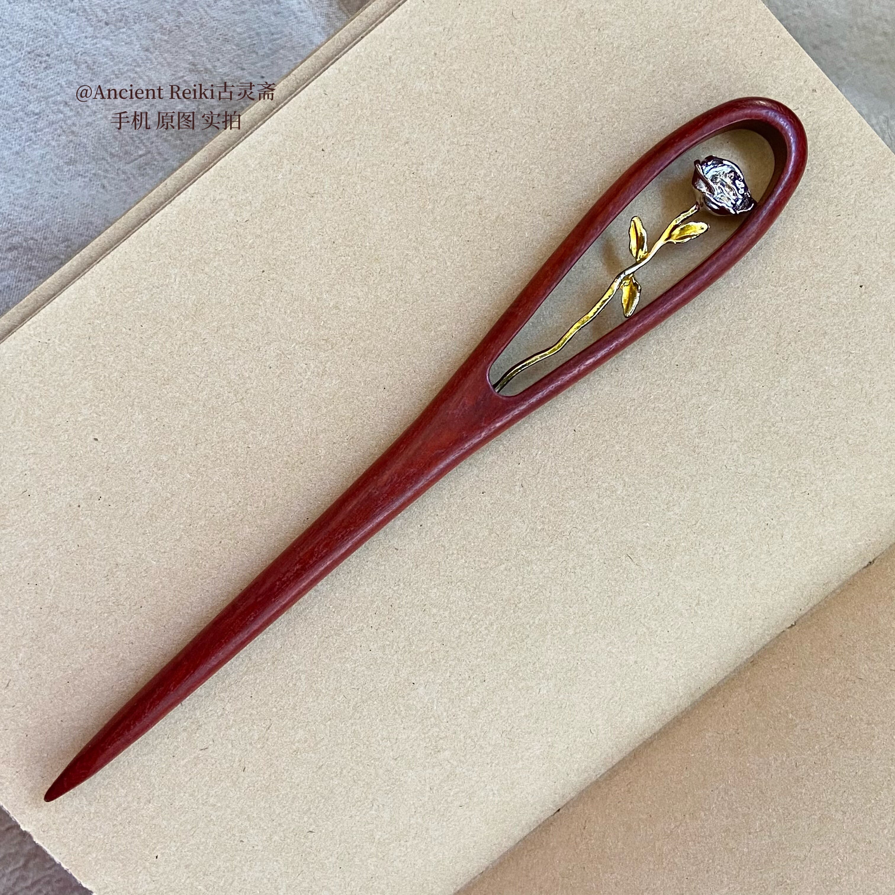 The Rose Hair Stick | Traditional Chinese Hair Accessory