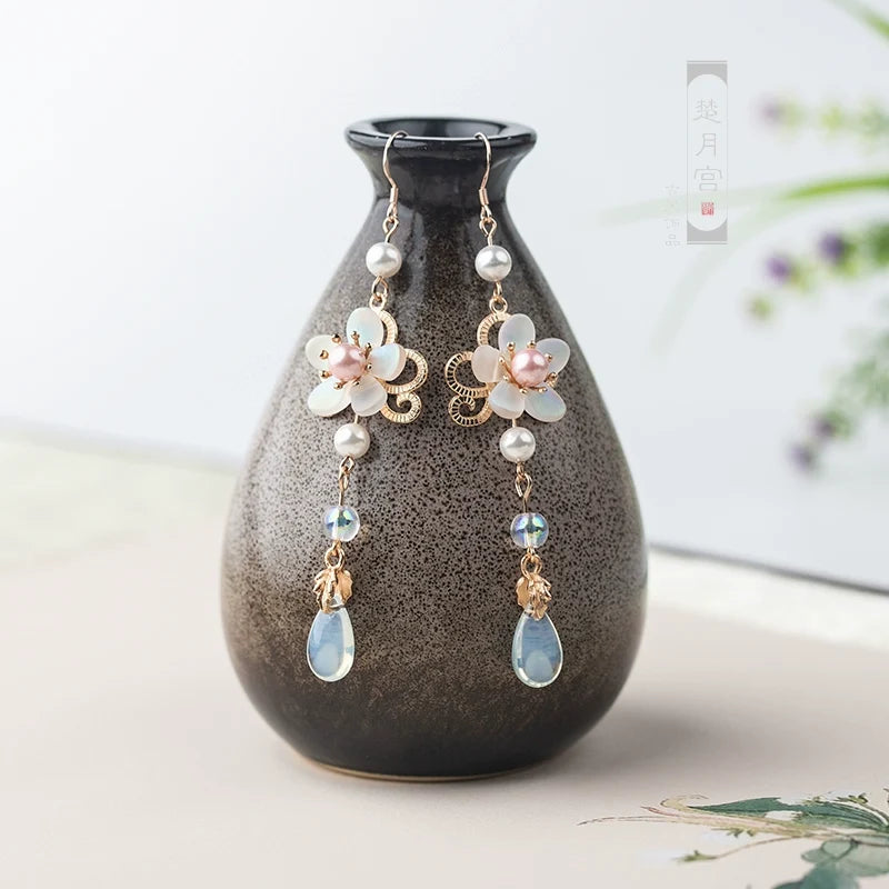 Spring Floral Earrings | Hanfu Jewelry