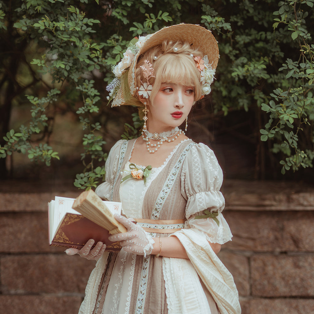 The Sally Gardens - Multicolors Ribbon Lolita Sash