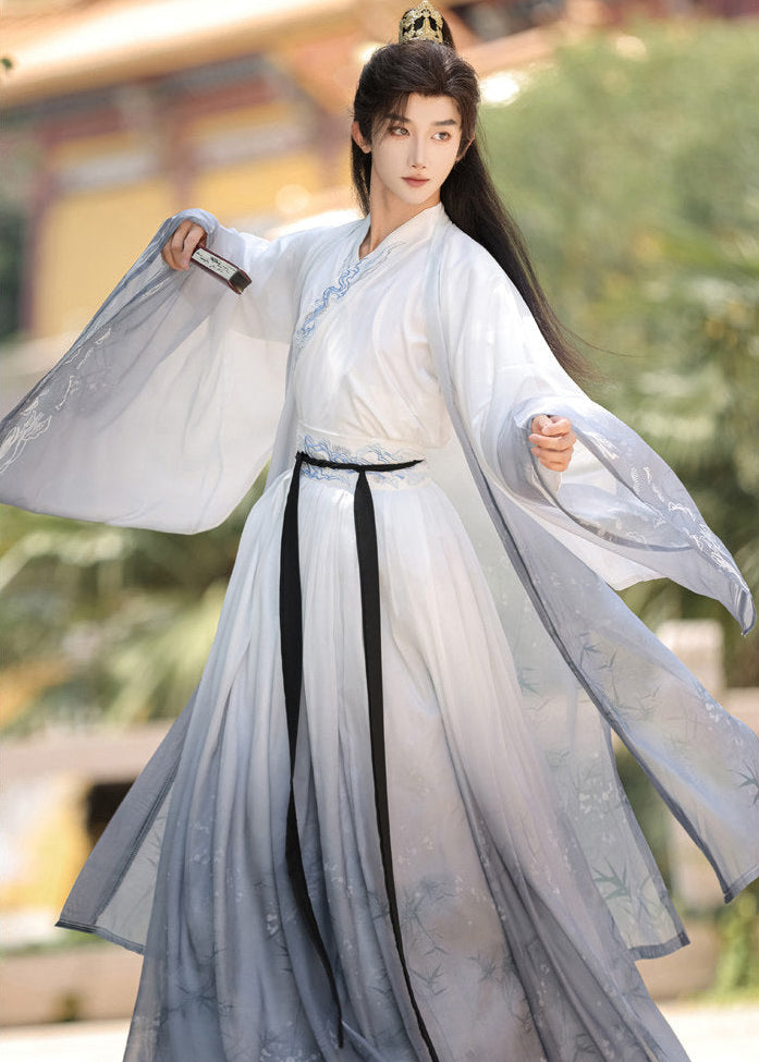 Bamboo River | 3-Piece Unisex Plus Hanfu (潇湘)