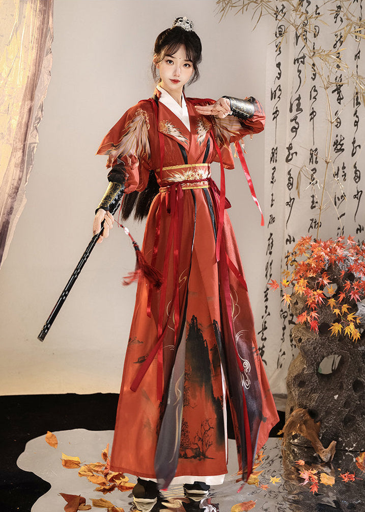 Cloud Crane | 5-Piece Unisex Plus Hanfu (云中鹤)