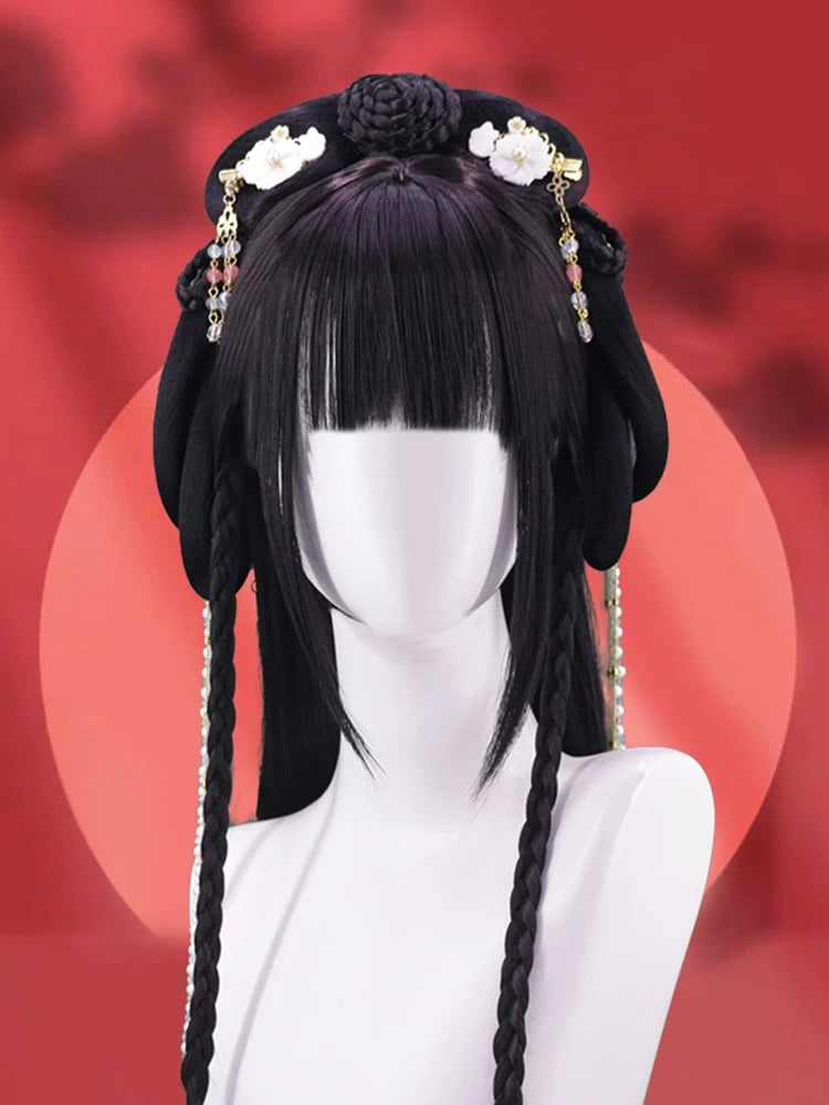 Purple Grace - Chinese Style Hair Wig for Hanfu