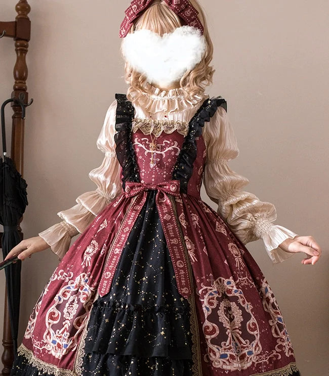 Cheese Cocoa - Star Drop Ceremony - Elegant Lolita Blouse Puff Sleeve Long Sleeve Shirt