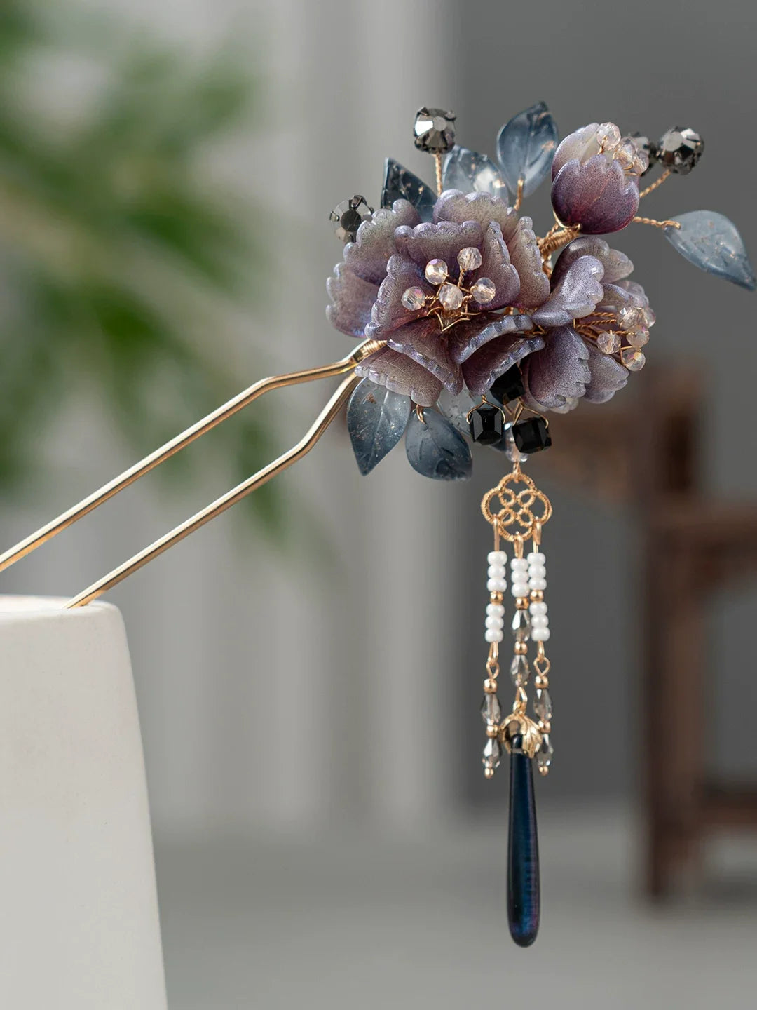 Ink Clouds Hair Stick | Ancient Chinese Hair Accessory