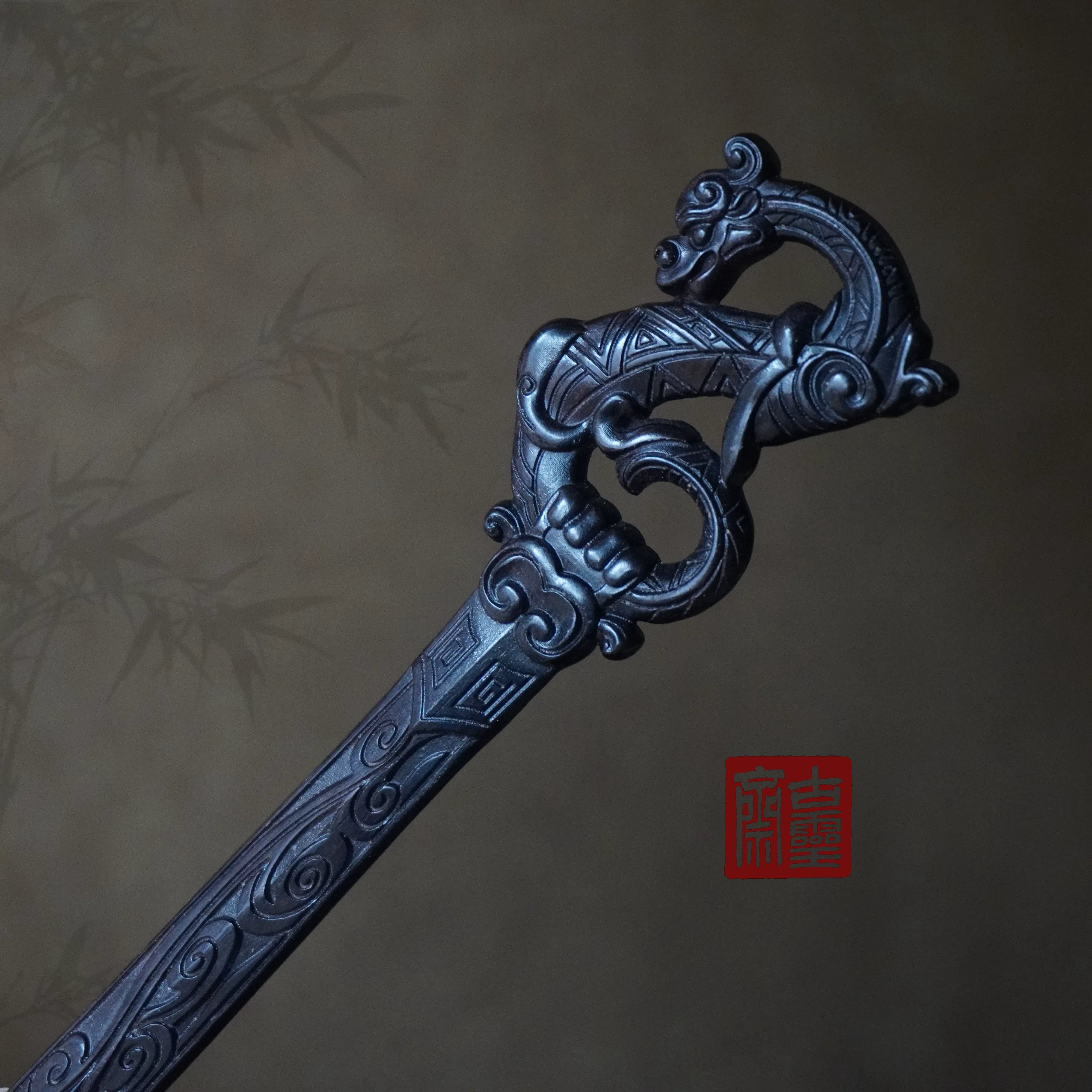 Swordsman Hair Stick | Traditional Chinese Hair Accessory