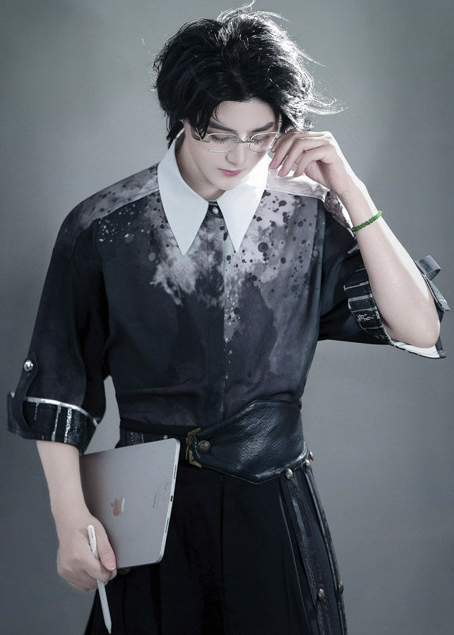 Ink Washed | Modern Summer Unisex Pants Set (墨染)