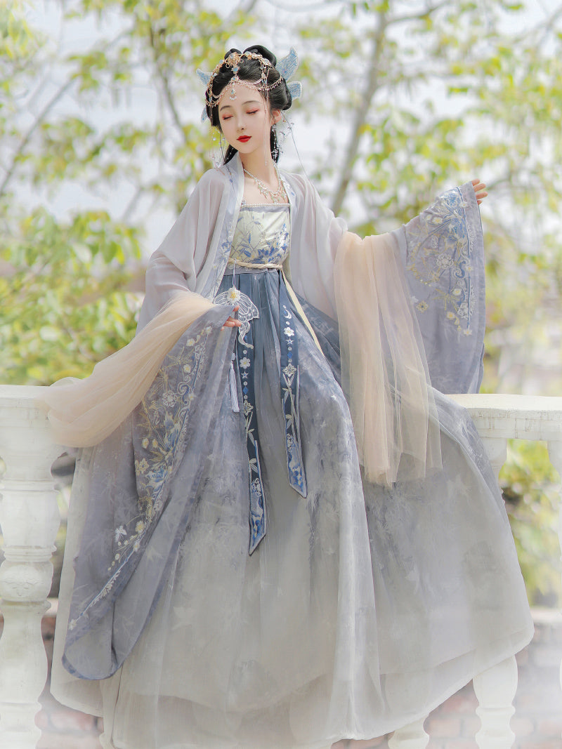 Xiaoxiang 潇湘 - Tang Dynasty Style Hanfu Dress Heziqun