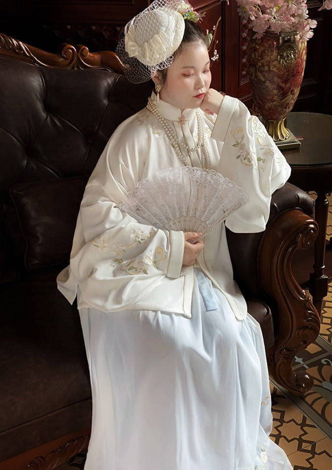 Good Fortune | 3 Colors Plus Hanfu Shirt (百果纳福)