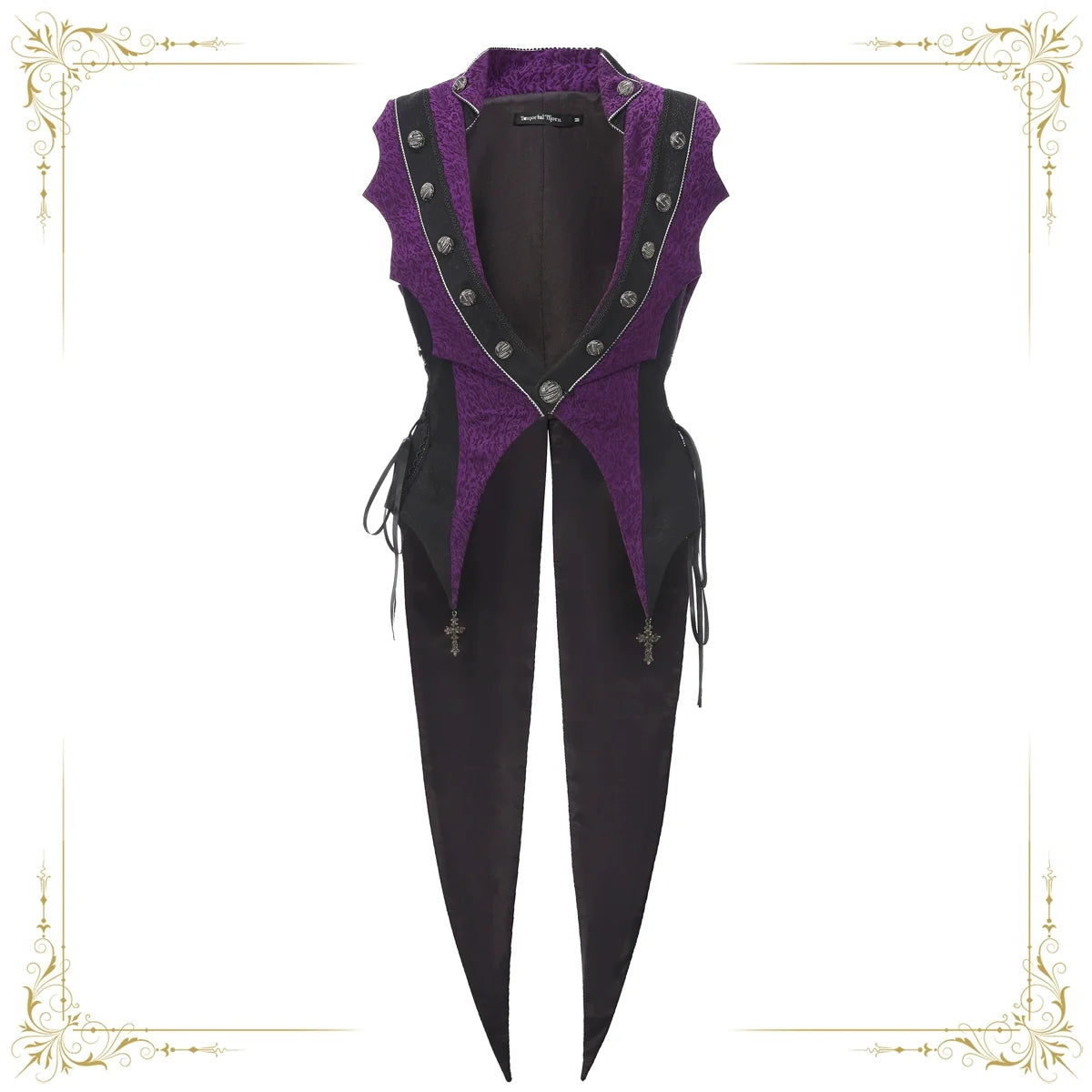 Eternal Crimson Moon Forest - Ouji Lolita Tailcoat Vest