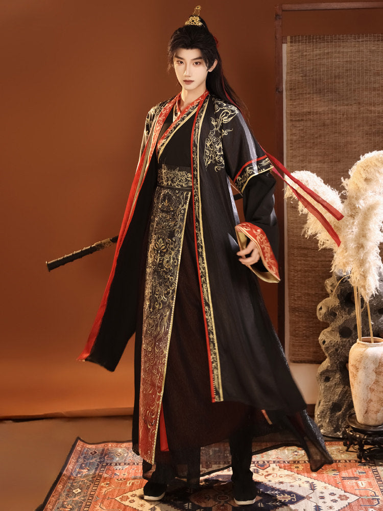 Royal Power Spring and Autumn Warring States Hanfu Set | Chinese Fantasy Period Drama Style
