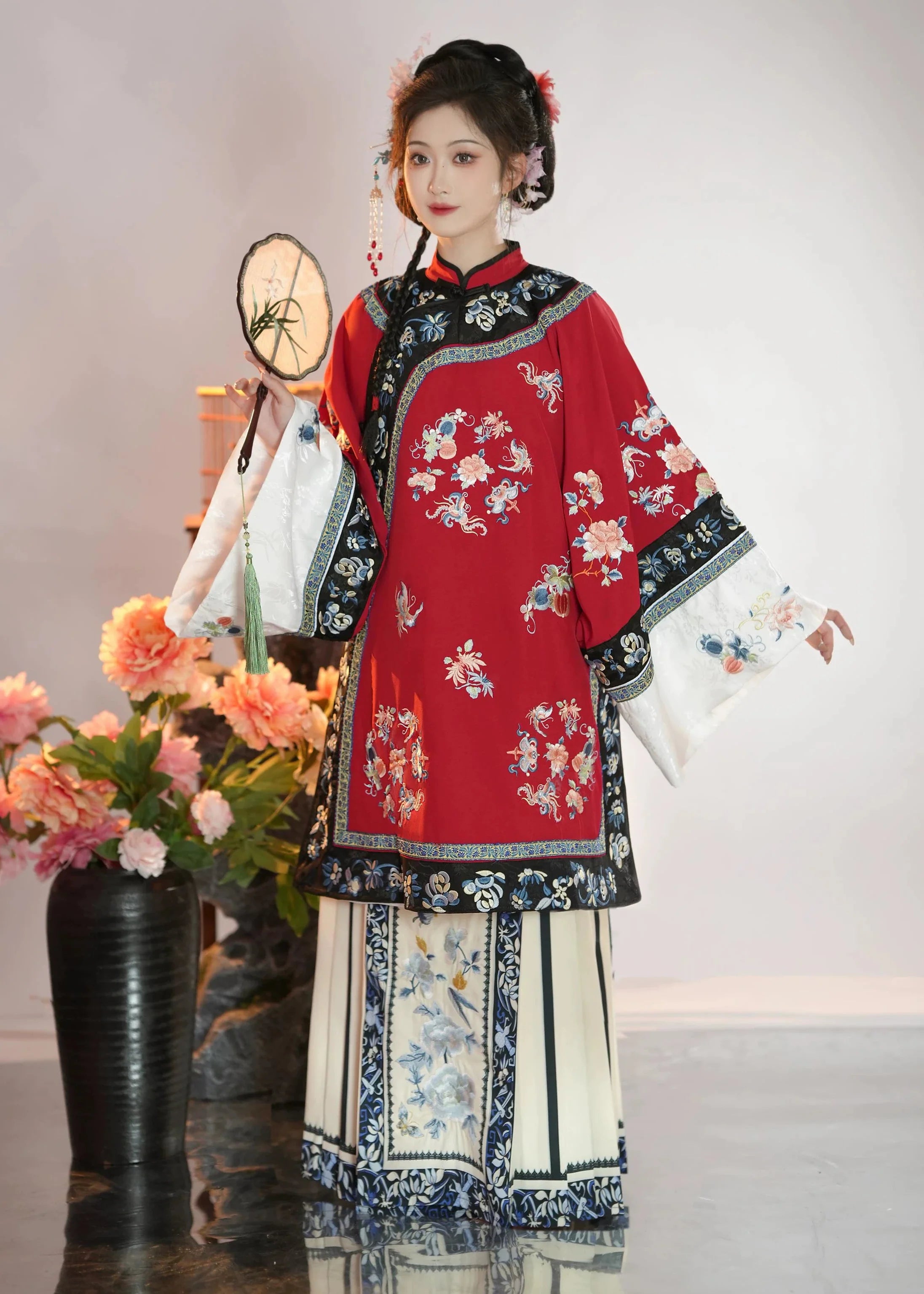 Mist Moon | 2-Piece Qing Hanfu Dress (烟月)