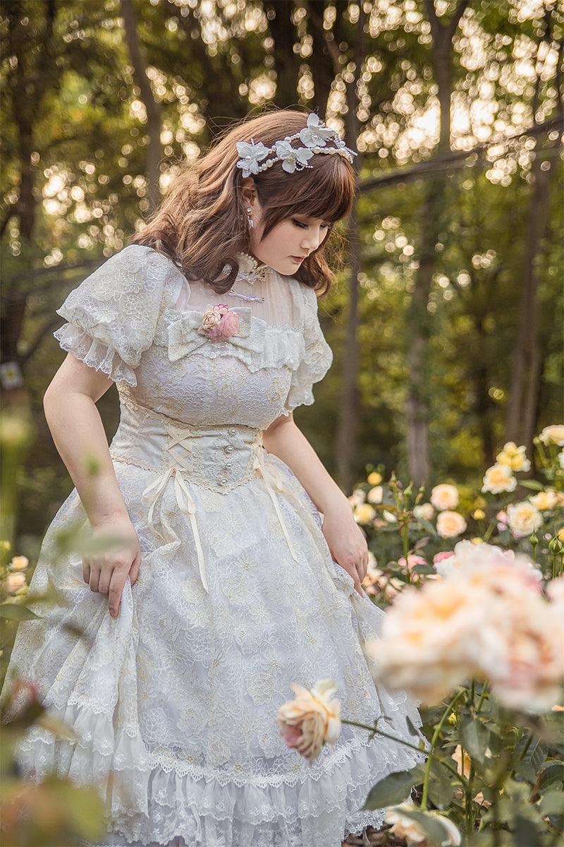 Plus Size Lolita Lace Corset