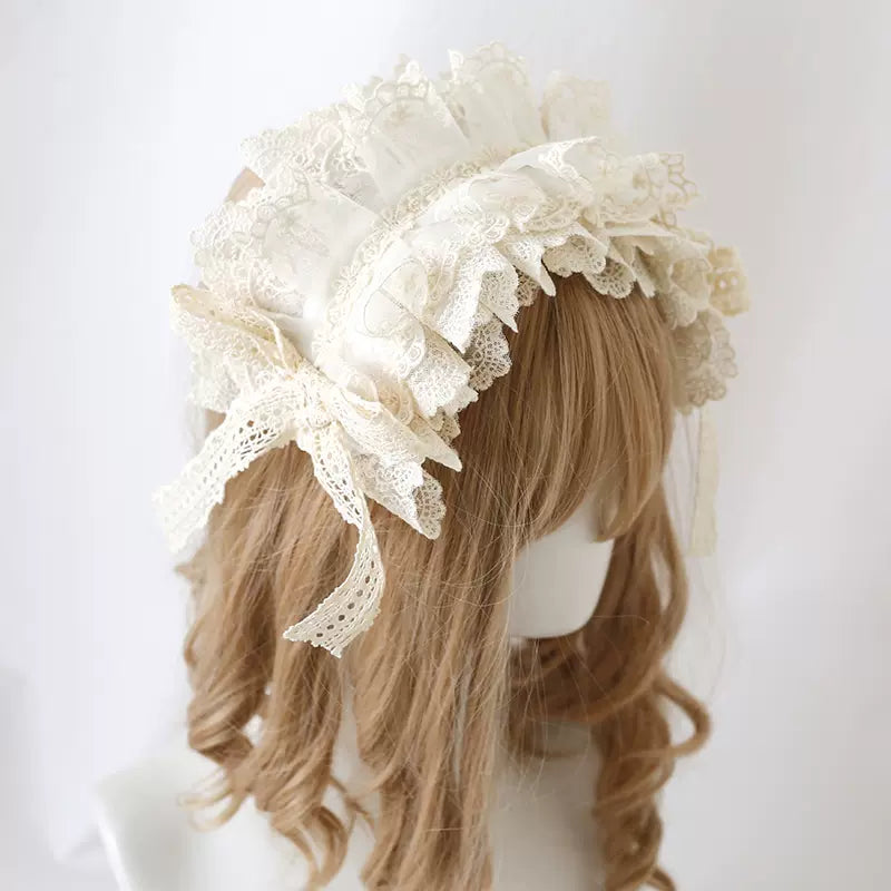 Xiaogui - Sweet Lolita Lace Headdress