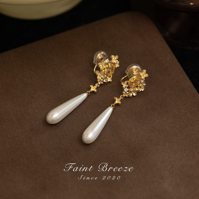 Osmanthus Fragrance Earrings | Cheongsam Jewelry