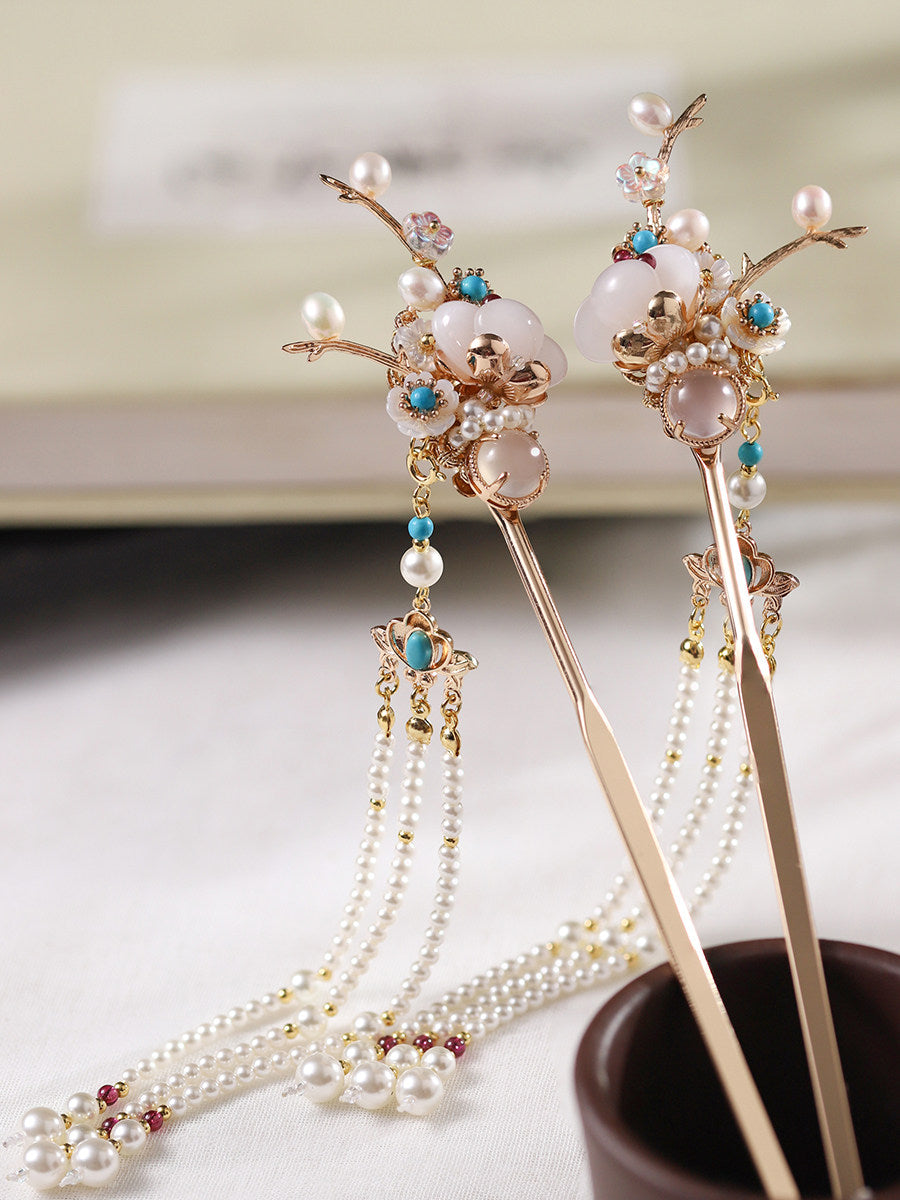 Years of Blossoms Hair Stick | Traditional Chinese Hair Accessory