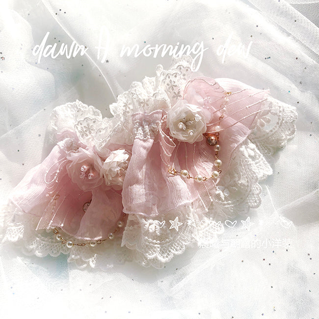 Flower Wedding Lolita Accessories Headdress Set