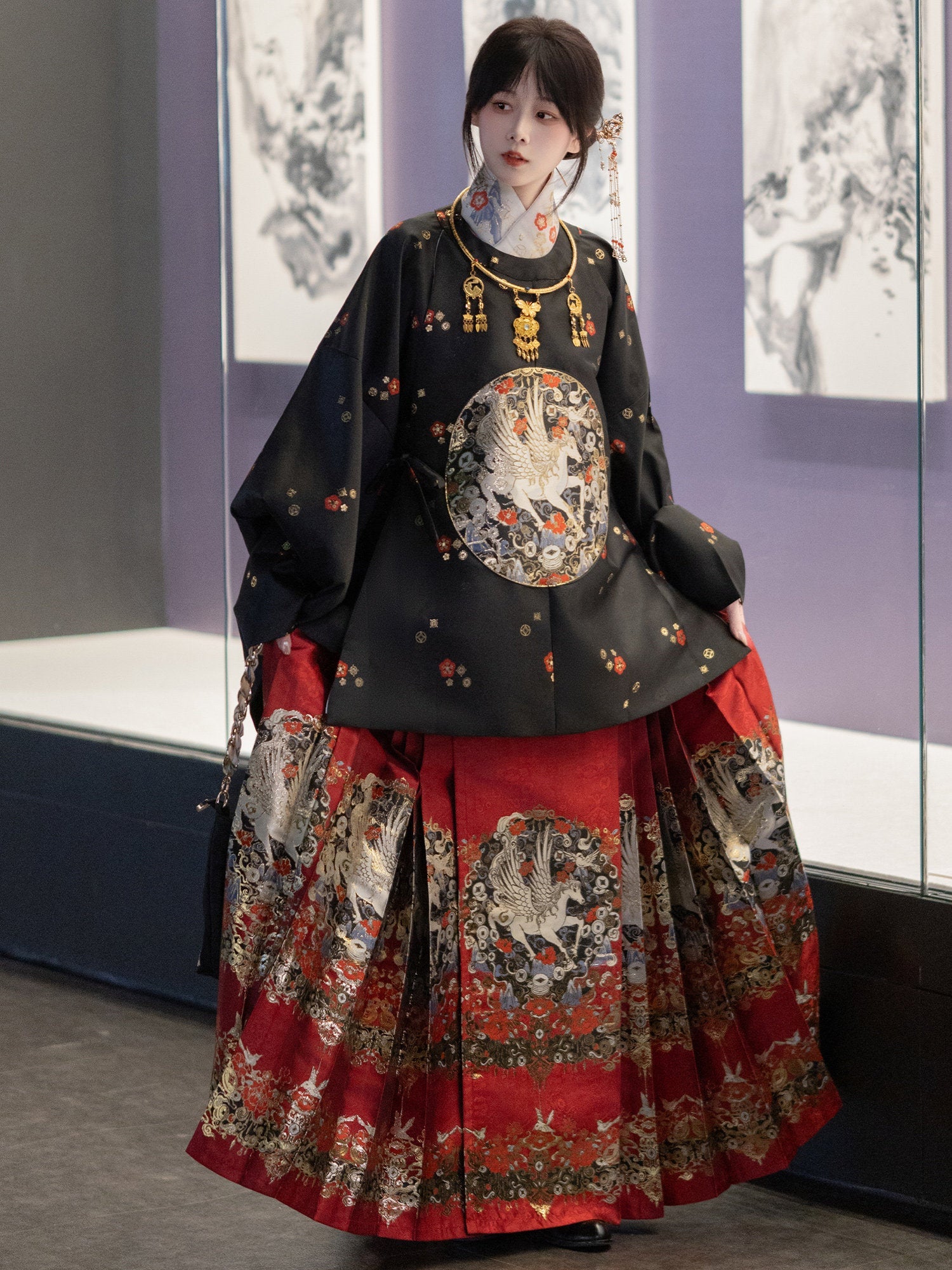 Ming Dynasty Chinese New Year Festival Hanfu | Prosperity 马上有钱