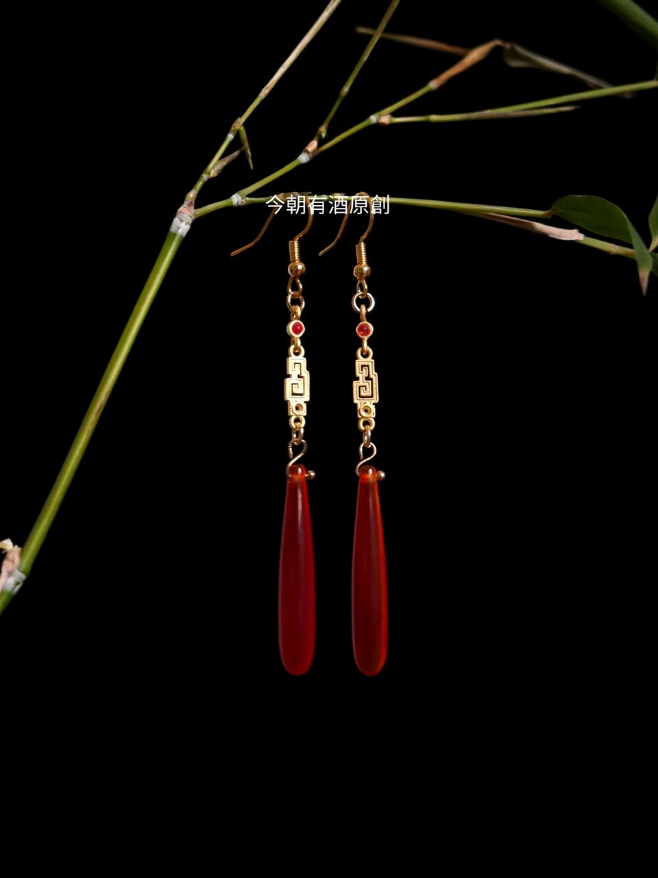 Lady Painting Earrings | Hanfu Jewelry