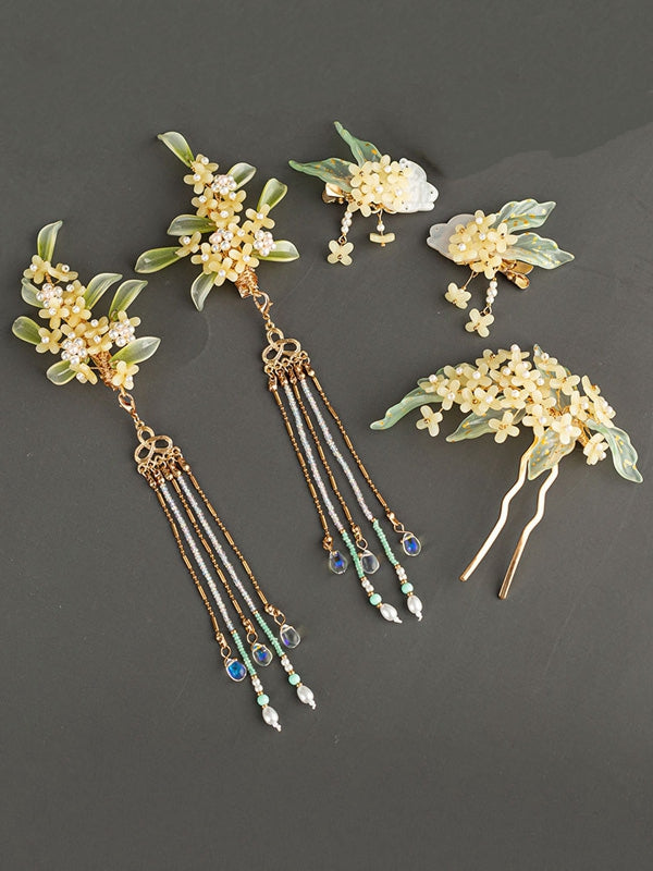 Osmanthus Ancient Hanfu Headdress For Women
