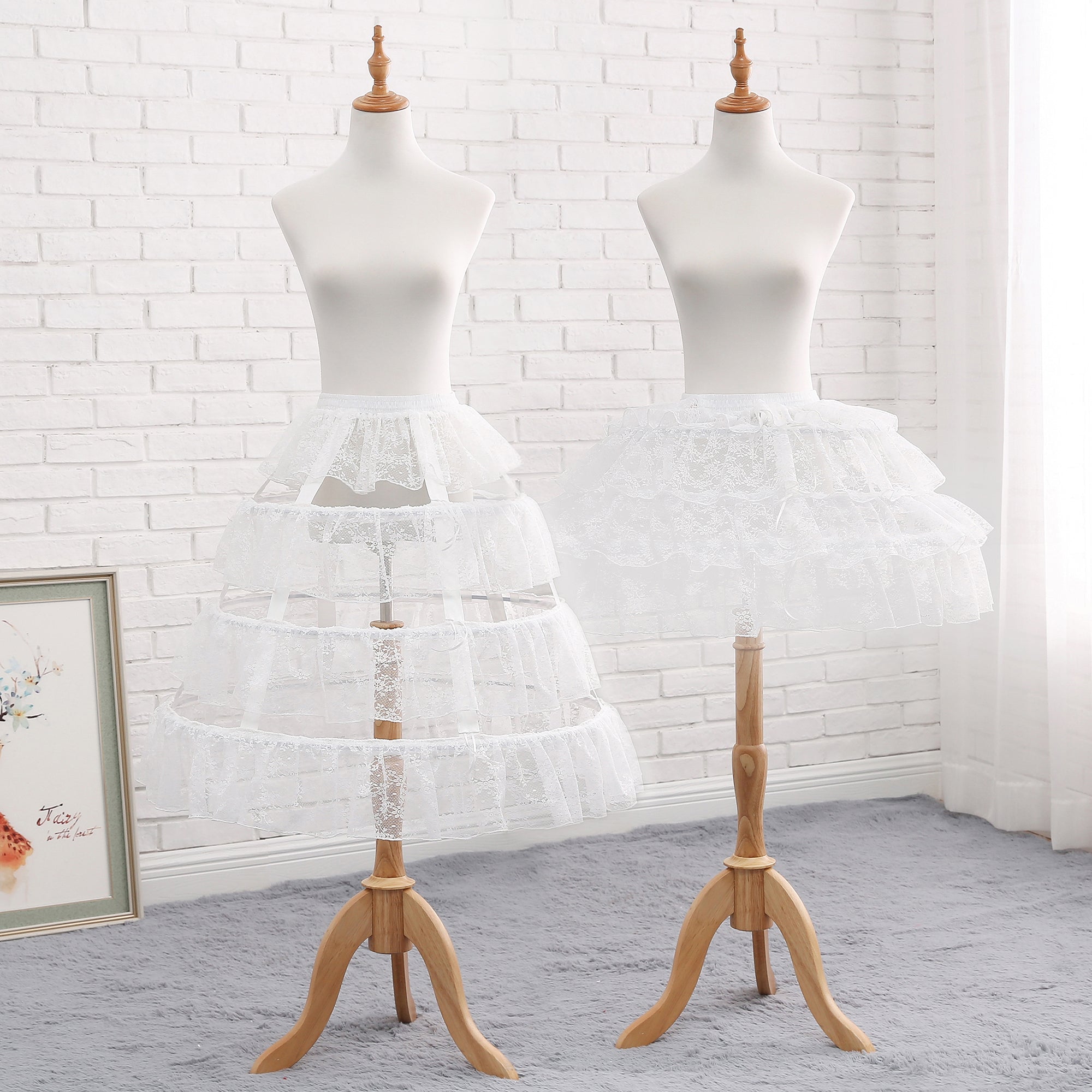 Adjustable Hollowed-out Cool Lolita Petticoat