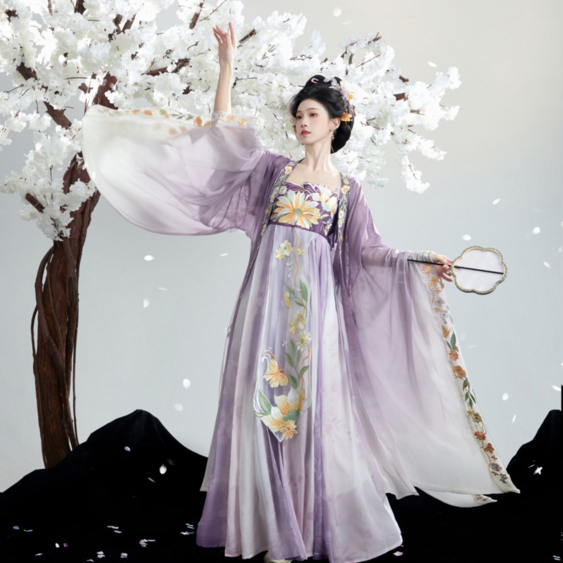 Chinese Tang Dynasty Hanfu Dress | Spring Breeze