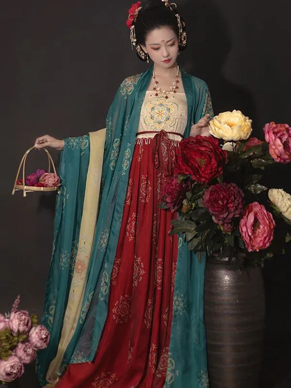 Ancient Chinese Dress Tang Dynasty Hanfu Female