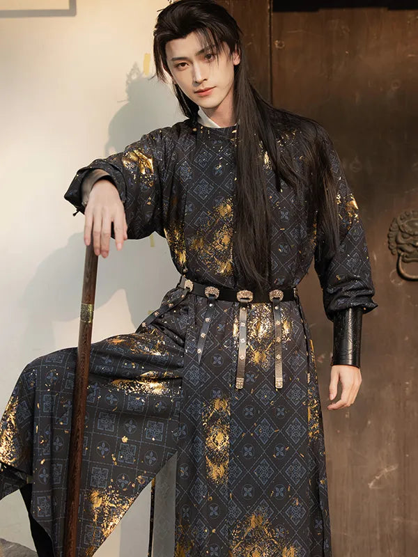Ancient Chinese Male Clothing Hanfu Robe