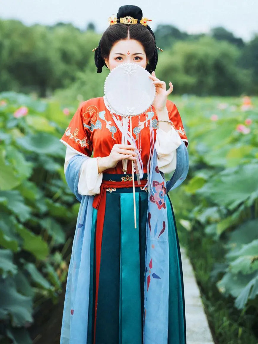 Asian Style Dress Chinese Hanfu Female