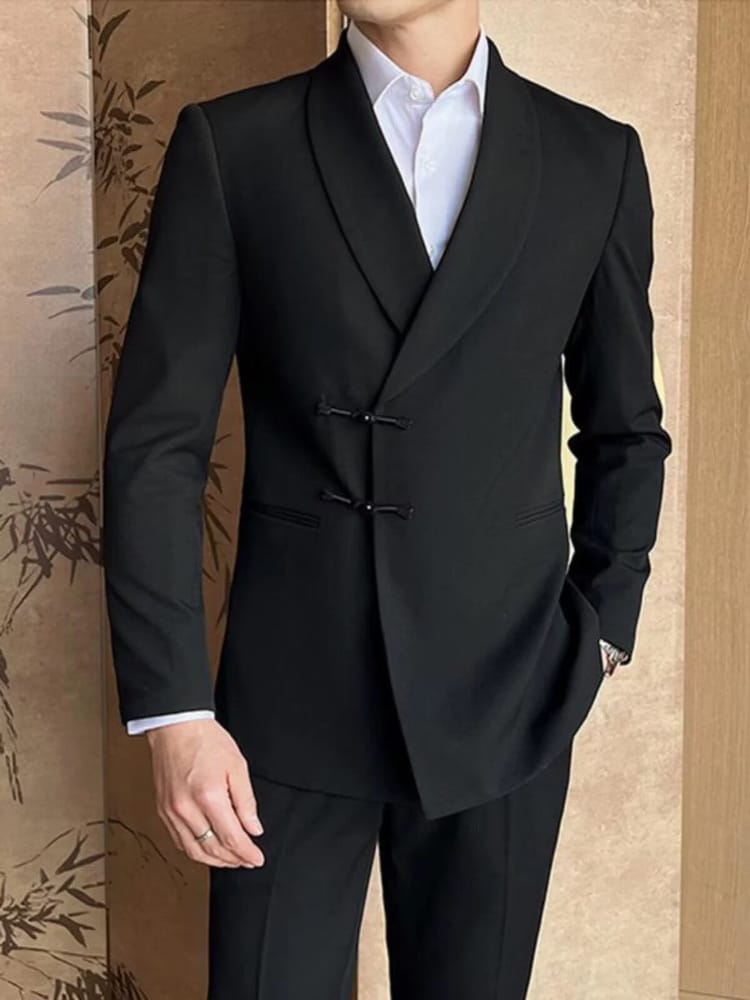 Chinese Style Wedding Suit Set