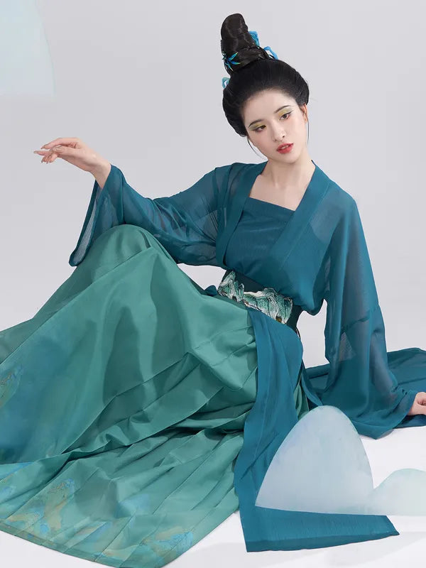 Chinese Authentic Hanfu Song Dynasty Dress