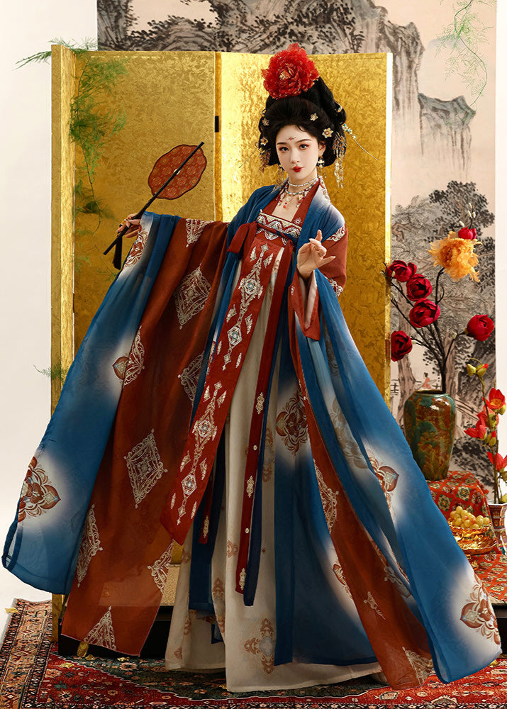 Blissful Tang | 4-Piece Hanfu (极乐盛唐)
