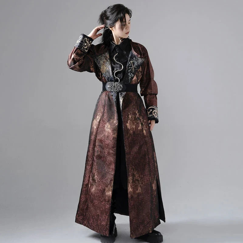 Chinese Reversible Hanfu Robe | Fire Cloud
