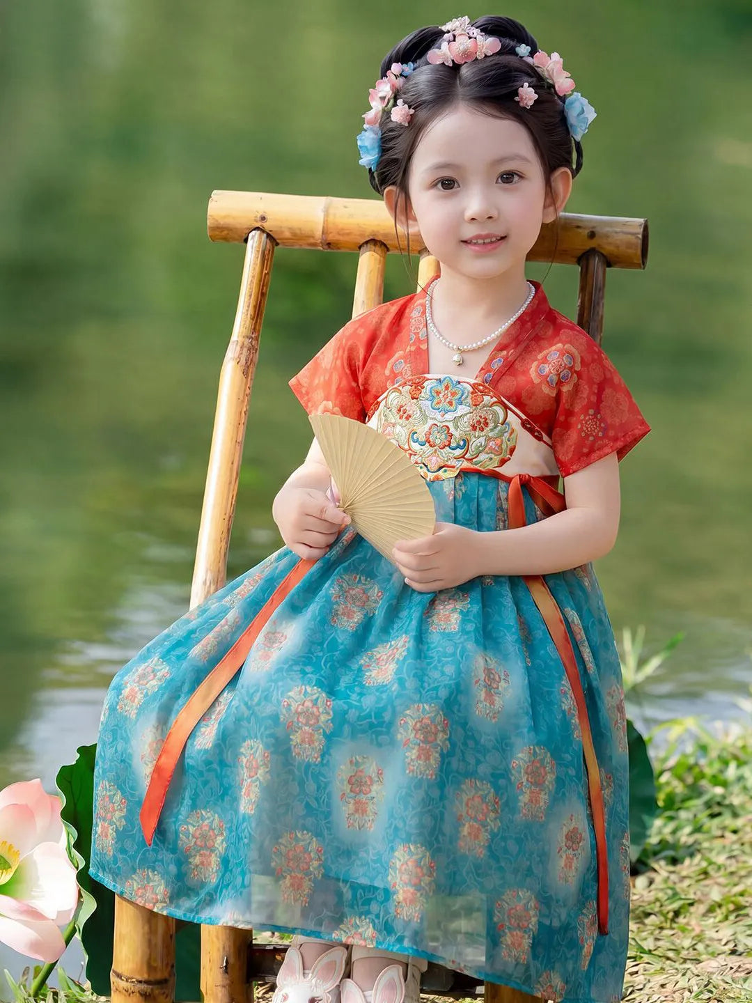 Dunhuang Hanfu Dress for Girls